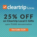 discount on cleartrip local e gift card