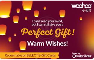 woohoo warm wishes gift card